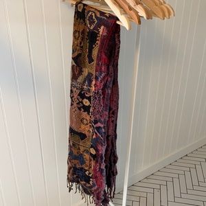 Aritzia multi coloured scarf